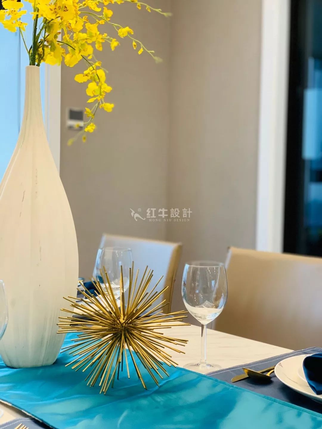 南京保利國(guó)際社區(qū)140㎡現(xiàn)代風(fēng)格--四室二廳大戶型，寬敞開(kāi)闊又舒適！08餐廳設(shè)計(jì)
