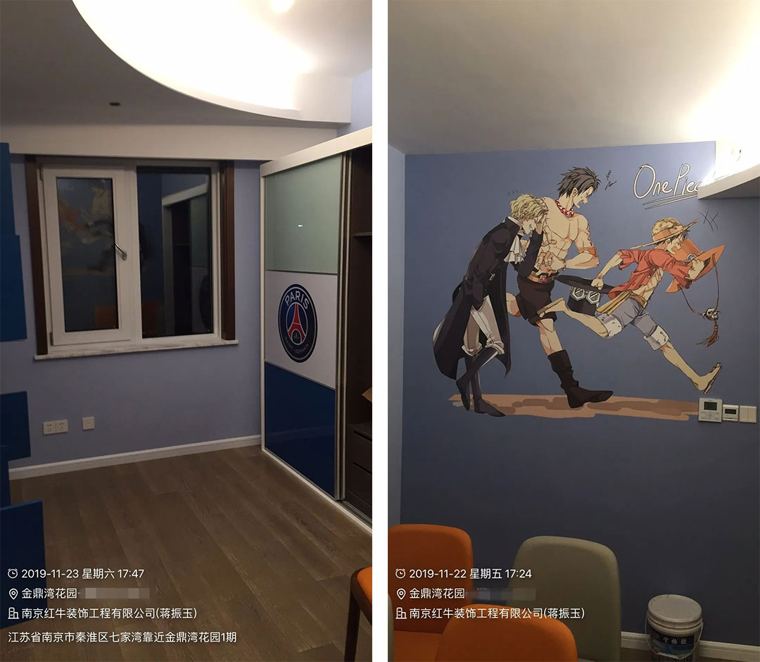 余瑋_金鼎灣花園135㎡輕奢風格--老房升級改造，前后對比大變樣！19臥室欣賞
