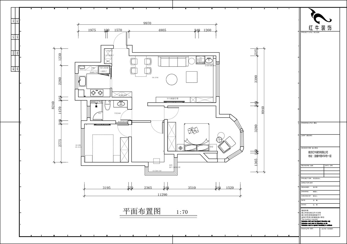 蔣?。心鲜兰o(jì)雅苑二期4-504-93㎡-現(xiàn)代簡(jiǎn)約風(fēng)格｜3室1廳1衛(wèi)｜毛坯房裝修｜定制家｜全包12萬(wàn)｜00_02平面布置圖